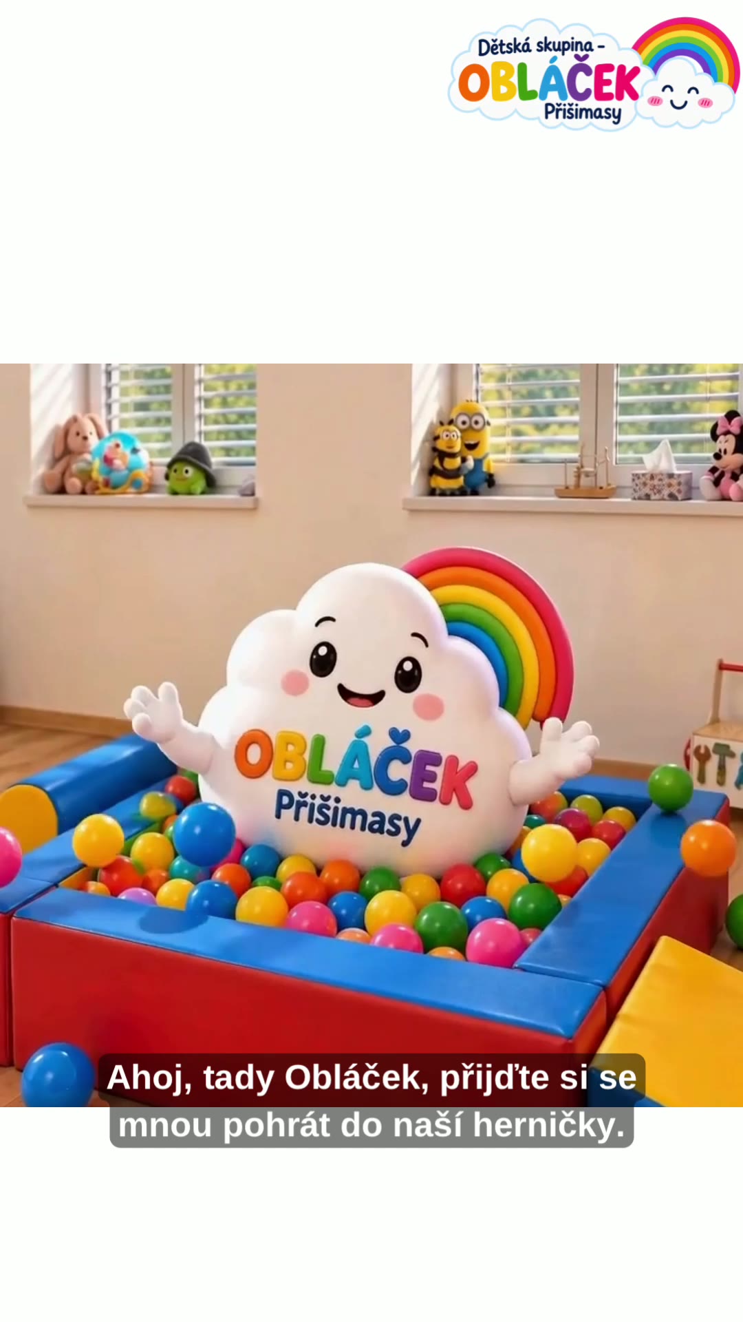 Obláček Přišimasy — hernička — AI avataři